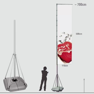 Fahnenmast MegaFlagpole 700